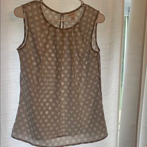 Polka dot tank top!